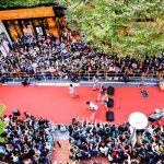 スカパラ、大阪城ホールの前哨戦として梅田でストリートライブ開催!