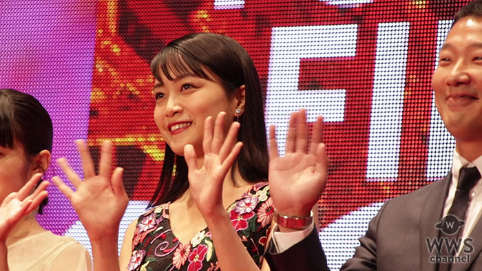 【動画】 女優・深川麻衣が東京国際映画祭に花柄のワンピースで登場！