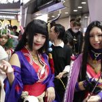 【動画】渋谷センター街がハロウィンで大盛況！人気のスマホゲーム 「陰陽師 本格幻想RPG」可愛すぎる公式コスプレイヤー達が集結！