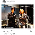 X JAPAN YOSHIKIとDAIGOが「ダブルXポーズ」ショット公開！「今度は音楽でコラボ出来たらイイですねぇ」と期待の声！！