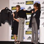 AAA 宇野実彩子のadidasコーデプレゼントにファン感涙！SKY-HIによるイベント限定「PLAY BLACK」ラップで会場大興奮！＜SPORTS DEPO・ALPEN 「ADIDAS PLAY BLACK キャンペーン」WEBCM発表イベント＞