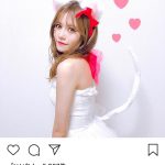 AKB48・込山榛香のハロウィン白猫コスに「悩殺されました」「悩殺されました」と絶賛の声！