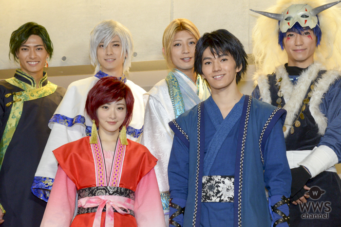 女優・生駒里奈、DISH・矢部昌暉がW主演舞台「暁のヨナ〜緋色の宿命編〜」の囲み取材に登場！