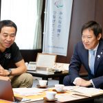 12,000人が既に体験した『スポーツテンカ』を紹介！ ペナルティ・ワッキーが鈴木大地スポーツ庁長官を表敬訪問！