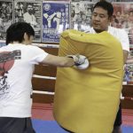 永田裕志と町田光が12月9日のvsチャンヒョン・リー戦に向けて特訓！！