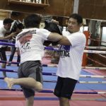 永田裕志と町田光が12月9日のvsチャンヒョン・リー戦に向けて特訓！！