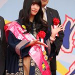 元 PASSPO☆の根岸愛がもろやま町観光大使として産業まつりに参加！