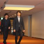 紅白司会の櫻井翔、広瀬すず、内村光良が囲み取材に登場！＜第69回NHK紅白歌合戦＞