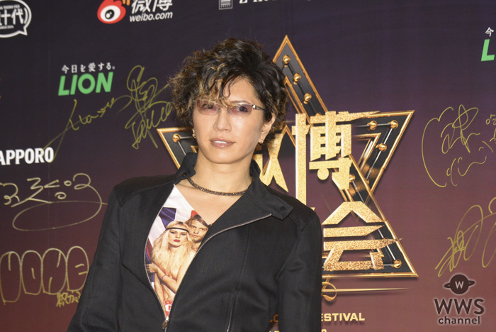 GACKTが微博（ウェイボー）主催アワードのレッドカーペットに登場！＜WEIBO Account Festival in Japan 2018＞