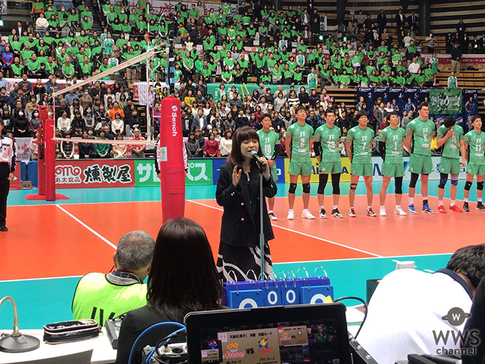 川嶋あい、平成最後の天皇杯・皇后杯にて国歌独唱！