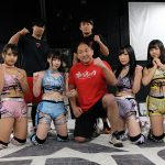 アップアップガールズ（プロレス）がZERO1大谷晋二郎とプロレス女祭り公開練習実施！！