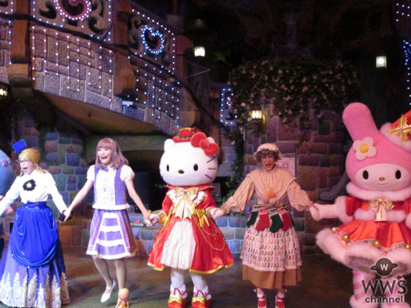 サンリオピューロランドでホワイトクリスマスをテーマに25日まで『ピューロクリスマス』開催！