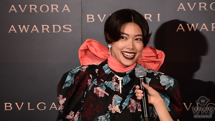 【動画】 モデル・森星がブルガリイベントに派手なロングドレスで登場！＜BVLGARI AVRORA AWARDS 2018＞