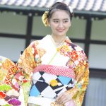 岡田結実が「オスカー晴れ着撮影会」に登場！「いろんなことがあったけど、楽しく1年を終われた」