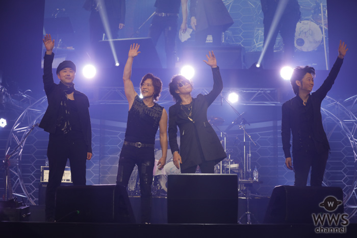 【ライブレポート】T-BOLANが「東京オートサロン2019」で開催の音楽ライブのトリに登場！『じれったい愛』『離したくはない』など名曲を披露！