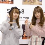 SKE48・高柳明音&松村香織が「ちゅりかめら展」の会場に登場！コンセプトは「『Stand by you』って感じ」