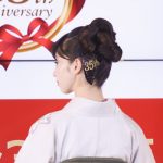 中条あやみが着物姿で書き初めを披露！ハーゲンダッツ新CM発表会に登場！！