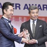 俳優・舘ひろしが「第30回日本ジュエリーベストドレッサー賞」を受賞！橋本マナミをエスコート！！