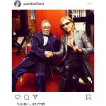 X JAPAN YOSHIKIが北島三郎との2ショット写真公開！「紅白ならではの夢のツーショット」とファン歓喜！