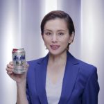 米倉涼子がアサヒビール新CM発表会に登場！女優生活20周年を祝い乾杯！！