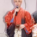 XOX （キスハグキス）バトシン、赤い振袖姿で「振袖TEENS」お披露目イベントに登場！