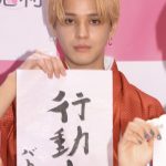 XOX （キスハグキス）バトシン、赤い振袖姿で「振袖TEENS」お披露目イベントに登場！