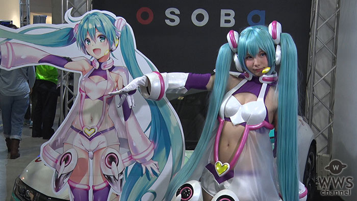 【動画】人気コスプレイヤー・えなこが東京オートサロン2019にセクシーな衣装で登場！