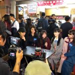 9nine、台湾のレギュラーテレビ番組ロケに観覧殺到で大混乱！