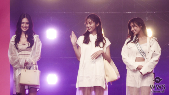 E-girls・藤井夏恋、楓、山口乃々華がサマンサイベントで華麗にランウェイ！＜Samantha Thavasa 25周年キック・オフプレ発表会＞