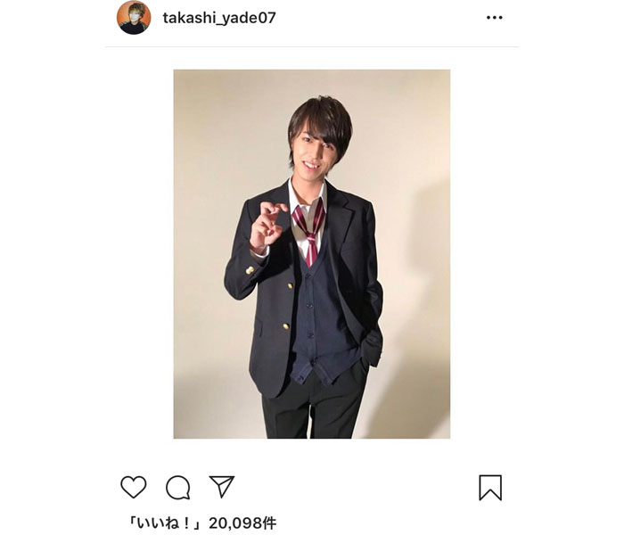 超特急・タカシ（松尾太陽）がイケメンすぎる制服ショットを公開！「またキュンキュンさせてもらえる」と歓喜の声も！