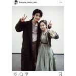 三浦春馬が大島優子と愛おしい2ショット公開！「春馬さんとの身長差がいい！」と歓喜の声！！