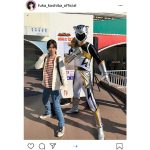 小芝風花、特撮ヒーロー・セロトルとの2ショット公開！「風花ちゃんの特オタ感が半端ない」と絶賛の声！！