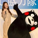 スザンヌ、親友くまモンと地域おこしイベントに登場！