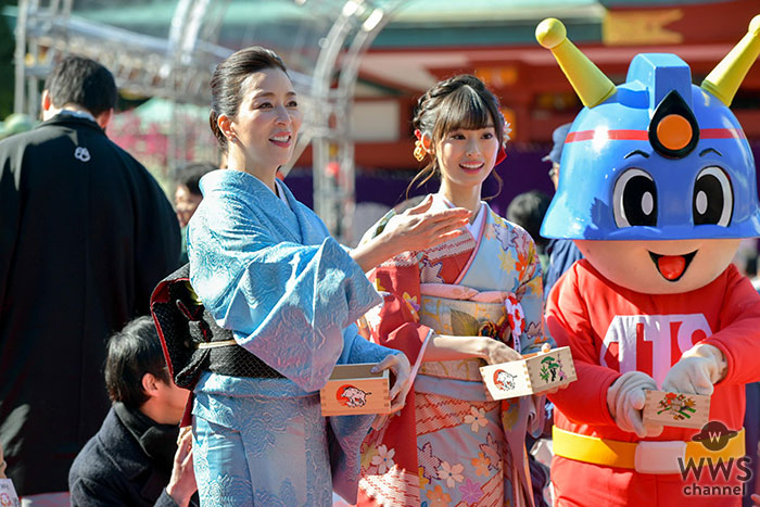 真矢ミキ・井本彩花が日枝神社「節分祭」に登場！　