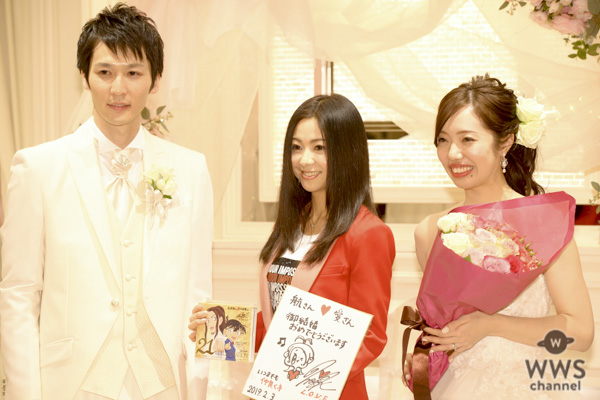 倉木麻衣がサマンサ企画の結婚披露宴にサプライズ出演！新郎新婦に祝福のコメント！！