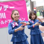 東池袋52が野外ステージで『雪セゾン』を歌唱！横浜髙島屋ピンクシャツデーイベントに参加！