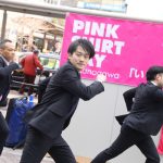 声優の野村道子、東池袋52、フォークデュオ・N.U.らが「いじめ」反対のピンクシャツデーイベントに参加