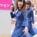 東池袋52が野外ステージで『雪セゾン』を歌唱！横浜髙島屋ピンクシャツデーイベントに参加！