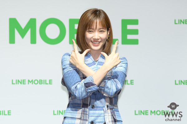 本田翼、今年の目標はゲーム開発！？LINEモバイル新CM発表会で明かす！