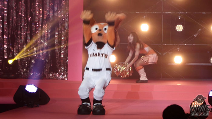 【動画】 巨人軍マスコット・ジャビットがサマンサイベントで圧巻のバク転披露！＜Samantha Thavasa 25周年＞
