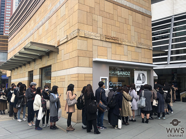 androp 新曲「Koi」発売記念！期間限定ポップアップカフェ 「夢のようでビックリしている」メンバーも来店、連日大盛況！！