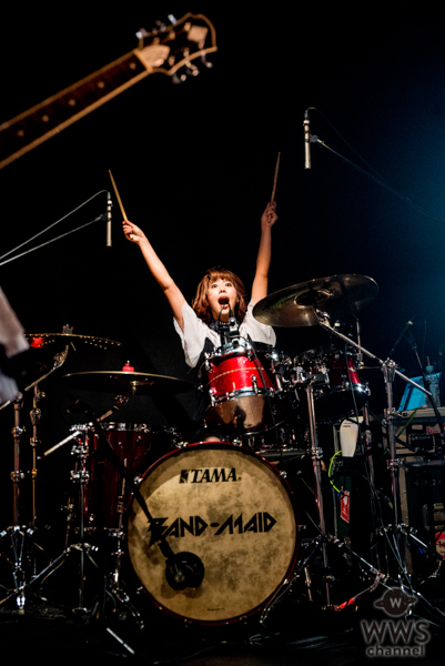 【ライブレポート】BAND-MAID（バンドメイド）がアベストに出演！熱量掻き立てるライブパフォーマンス！！＜A.V.E.S.T project Vol.13＞