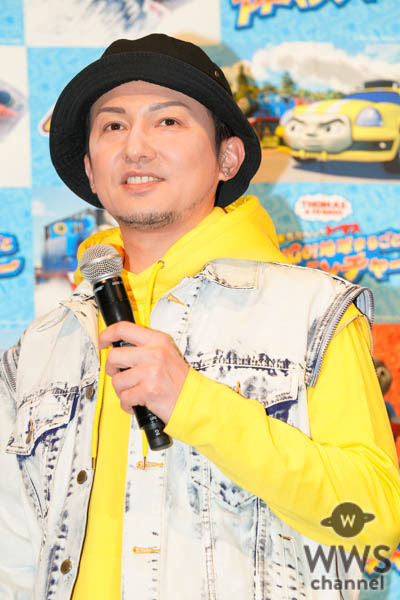 ISSA、『映画　きかんしゃトーマス』歌唱シーンを生披露でちびっこ大興奮！「今回のトーマスはカッコイイ」と魅力を熱弁も！！