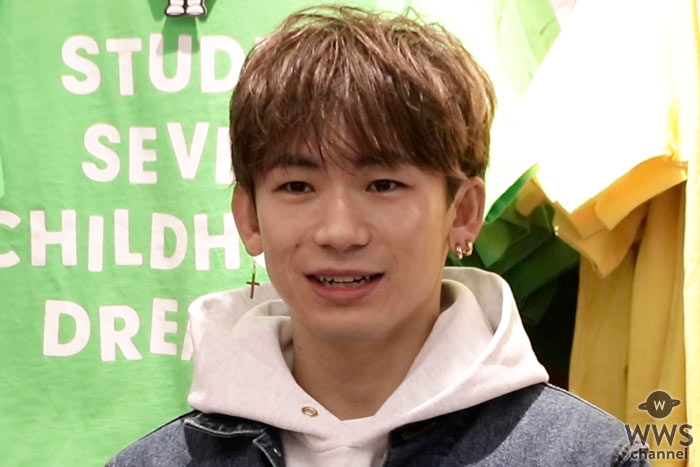 【動画】三代目JSB NAOTOがGU(ジーユー)とのコラボ商品を発表！ 「最前列の人は昨日の終電から並んでてくれてて嬉しい」