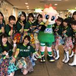 SUPER☆GiRLS(スパガ)が7,000人の前で『FC岐阜』勝利のためのスペシャルスタジアムLIVEを実施！
