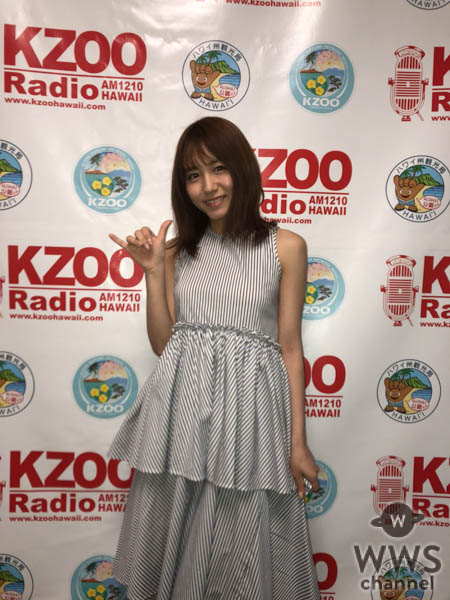 SKE48・大場美奈、ハワイのラジオ番組生出演でファースト写真集の発売を発表！