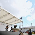 ゆず、東北の復興を願い「栄光の架橋」披露！聖⽕台返還セレモニーに登壇！