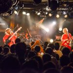 ガールズロックバンド革命がCALDERA SONIC(カルデラソニック)のステージに登場！力強いサウンドで魅了！！