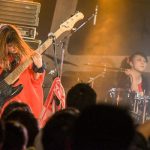 ガールズロックバンド革命がCALDERA SONIC(カルデラソニック)のステージに登場！力強いサウンドで魅了！！