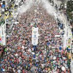 東京マラソン2019がいよいよ開幕！降りしきる雨の中、都庁前をスタート！